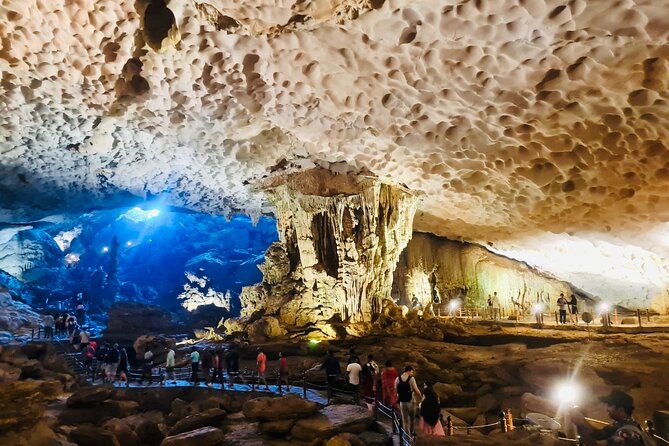 Cong Cruise Full Day Exploration in Halong Bay and Lan Ha Bay - Highlights of the Day