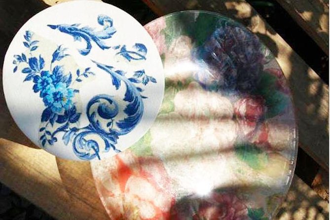 Craft Workshop: Bark Box or Canvas & Glass Plate - Napkin Technique - Craft Options Available