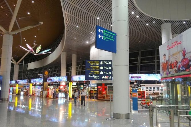 Departure Transfer : Kuala Lumpur International Airport - Additional Information