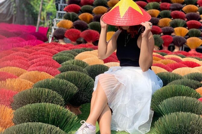 Half Day to Visit Incense,Conical Hat Village & Train Street - Pickup Instructions