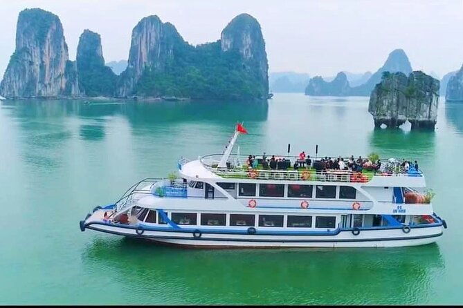 Halong Bay and Cave Full-Day Cruise With Lunch, Island & Beach - Inclusions and Optional Surcharge