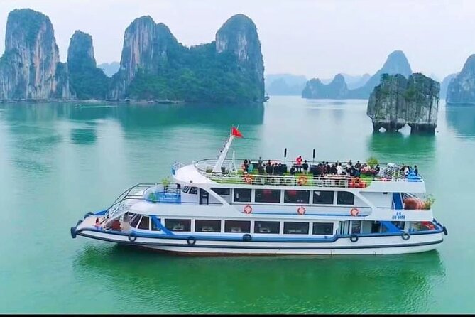 Halong Bay Luxury Day Tour With Amazing Cave,Titop Island & Beach - Location and Duration