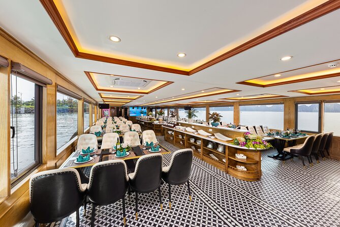 Halong Heritage Luxury Day Cruise – 6 Hour Cruising From Harbor - Meeting and Pickup