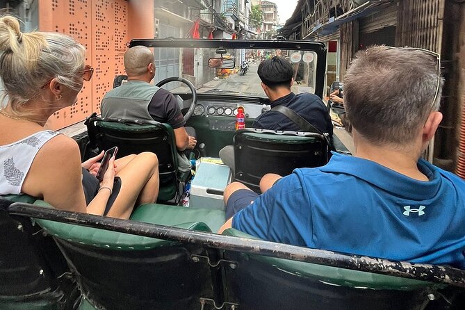 Hanoi Jeep Tour With Sightseeing, Street Food and Train Street - Jeep Experience