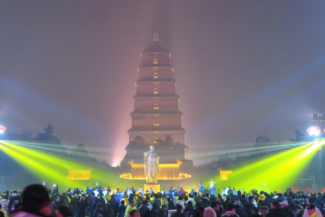 History Museum+Big Wild Goose Pagoda+Terra Cotta Army Museum and Night Show - The Magnificent Big Wild Goose Pagoda