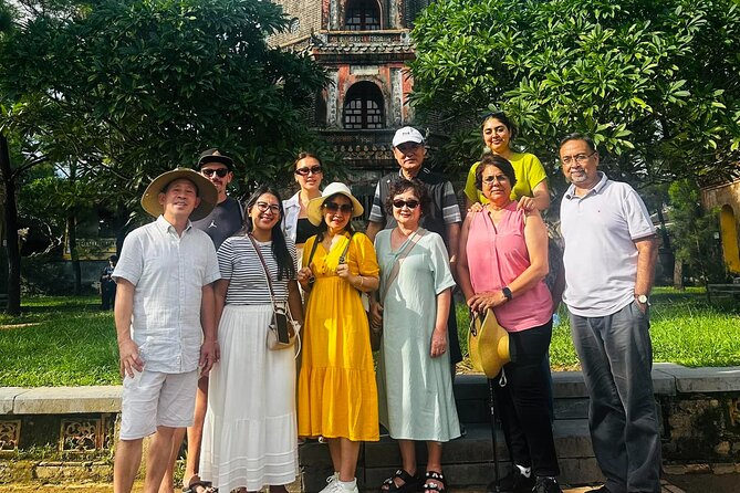 Hue Imperial Heritage Full Day Exploration With Lunch and Ticket - Pickup and Meeting Information