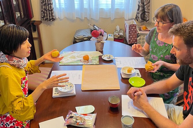 Lets Make Wagashi at Private Home in Yokohama, Suburban Tokyo - Ingredient Preparation