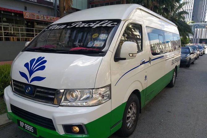 Malacca to KUL City Hotel (One Way Transfer) - Inclusions