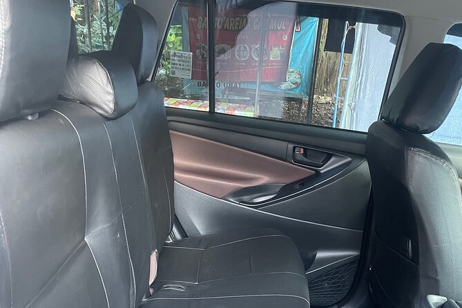 Private Driver and Car Charter in Bali - Pickup and Meeting Points