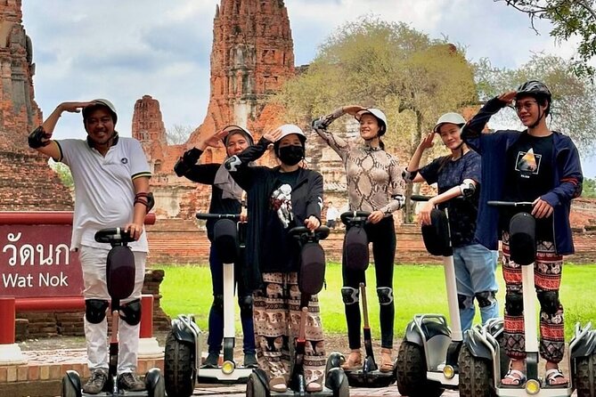 Segway Adventure to All Famous Landmarks in Ayutthaya - Inclusions