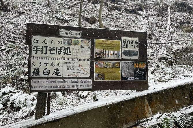 Snow Monkey and Zenkoji Temple Sake in Nagano Full Day Tour - Inclusions