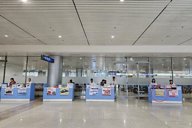WAY2GO Vietnam 4G SIM Card + Opt Call/SMS at Tan Son Nhat Airport - Location Details