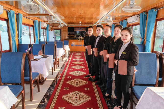 Wonderbay Luxury 1 Day Cruise From Hanoi With Expressway Transfer - Inclusions and Exclusions
