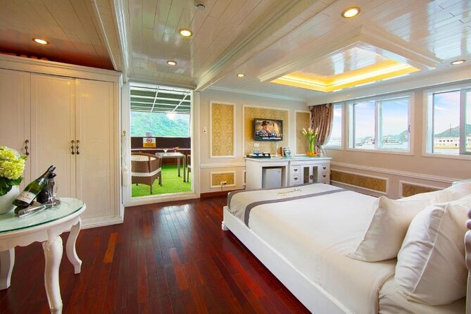 2 Days Aphrodite Cruise to Explore Halong Bay From Hanoi - Pickup Time and Details