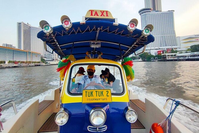 Bangkok Tuk Tuk Speedboat Ride on the Chao Phraya River - The Sum Up