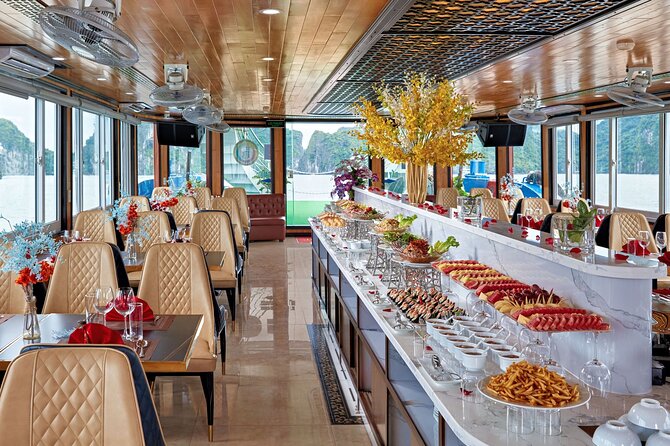 Cozy 5-Star Halong Day Cruise From Tuan Chau Harbor/Pick up - Exclusions: Beverages, Personal Expenses, Tips