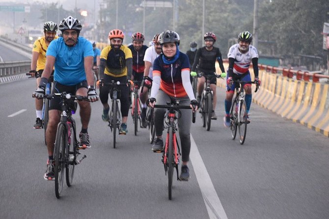 Explore Imperial Delhi on Bicycle (New Delhi Cycling Tour) - Cycling Route