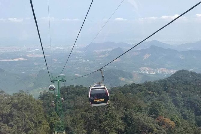 Golden Bridge via Cable Car in The Afternoon & Dragon Bridge in the Night Time - Operator and Pricing Information