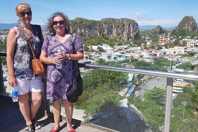 HalfDAy DA NANG CITY TOUR With Monkey Mountain, Dragon Bridge & Marble Mountain - Marble Mountain Adventure