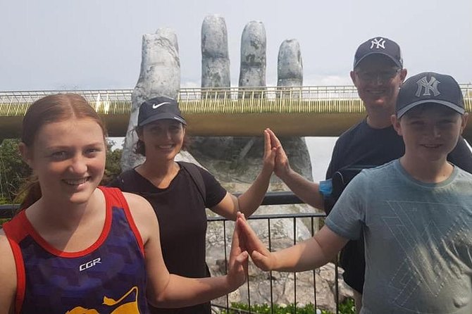 Hoi An or Da Nang City to GOLDEN BRIDGE & MARBLE MOUNTAIN(Private RoundTransfer) - Additional Booking Information