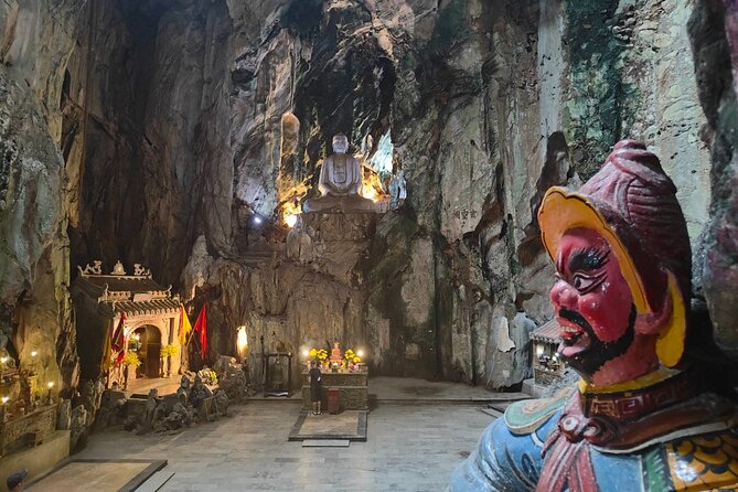 Hoi an Sunset and Marble Mountains Group Tour From Da Nang - Pickup Points and Logistics