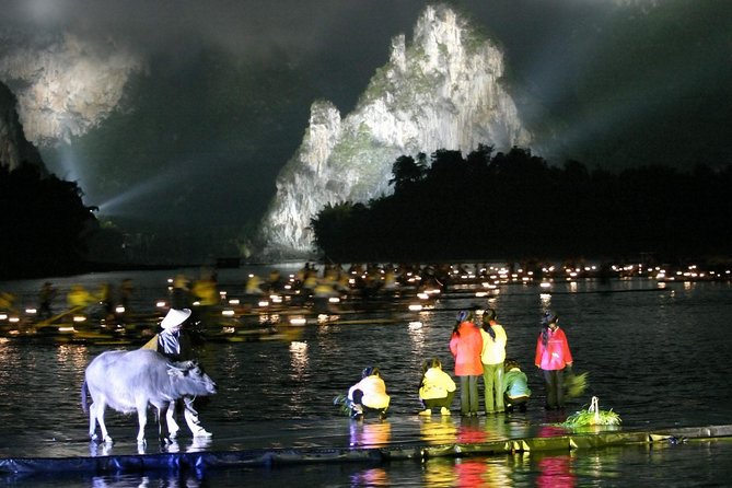 Liusanjie Light Show With English Speaking Private Driver From Yangshuo Hotel - Essential Logistics