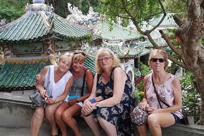 Shore Excursion GOLDEN BRIDGE,MARBLE MOUTAIN,LADY BUDDHA From TIEN SA Orchan MAY - Frequently Asked Questions