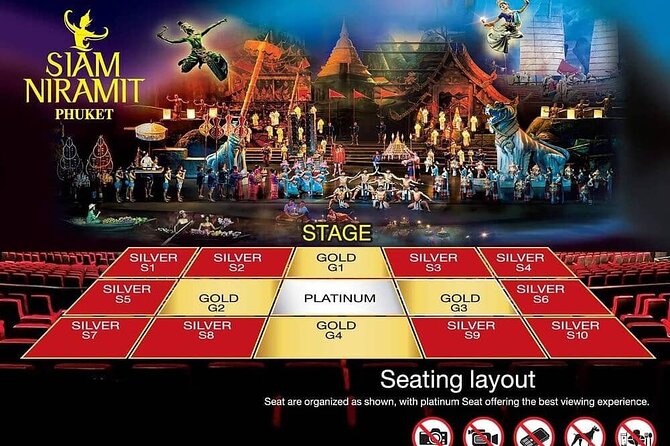 Siam Niramit Show With Dinner Phuket - Additional Costs