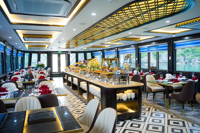 Best Seller Halong Luxury Day Cruise: Buffet Lunch & Sunset Party - Ideal Travelers & Group Size