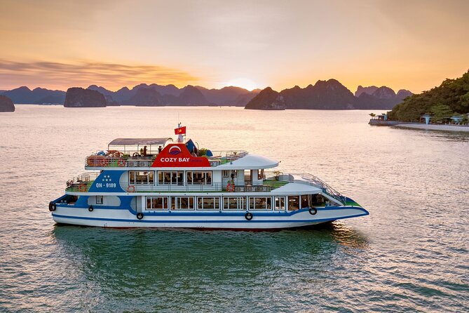 Cozy 5-Star Halong Day Cruise From Tuan Chau Harbor With Pick up - Price and Booking Details