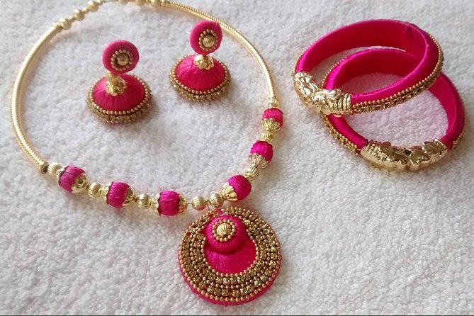 Indian Ethnic and Handmade Jewelry Half-Day Workshop Visit - Schedule and Timing