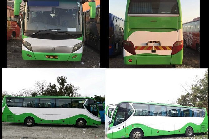 Point to Point Transfer - 45-Seat Tour Bus - Flexible Booking Options