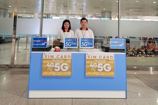 WAY2GO Vietnam 4G SIM Card + Opt Call/SMS at Tan Son Nhat Airport - Directions for Redemption