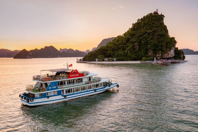 Cozy 5-Star Halong Day Cruise From Tuan Chau Harbor With Pick up - Tour Logistics