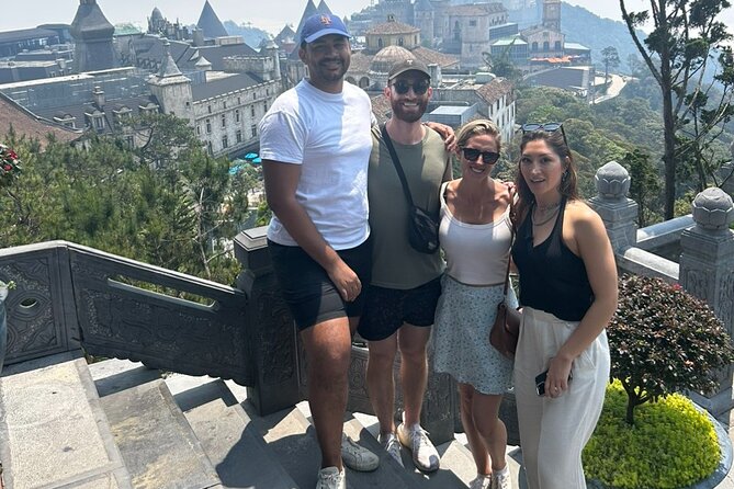 Guided Full Day Tour Ba Na Hills With Golden Hands Bridge AND Marble Mountain - Lunch and Return Trip