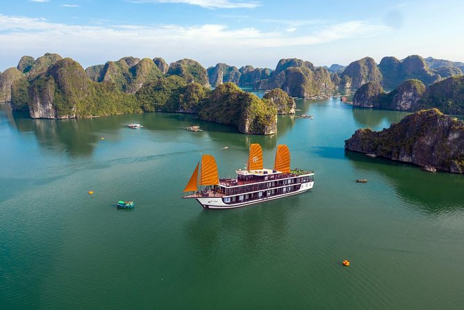 Halong Bay Cruises With Peony Cruise 2days/1night Included Hanoi Round Trip - The Sum Up