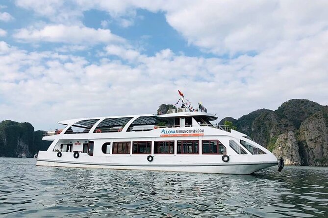 Halong Bay Luxury Day Cruise With Buffet Lunch, Cave & Island - Island Adventures