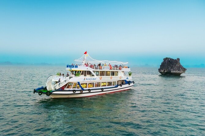 Halong Bay Luxury Day Tour With Amazing Cave,Titop Island & Beach - Exclusions and Inclusions