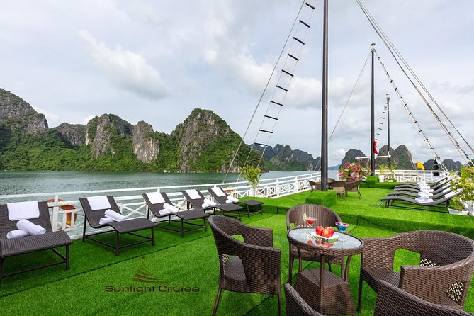 Halong Deluxe Cruise 2d/1n: Kayaking, Swimming, Cave, Titop Island & Full Meals - About Ha Long Bay