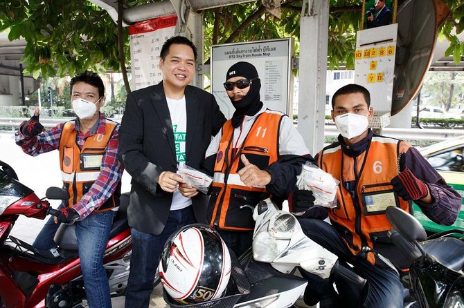 Motorbike City & Temple Tour Including Golden Buddha,Reclining Buddha & Wat Arun - Safety Measures