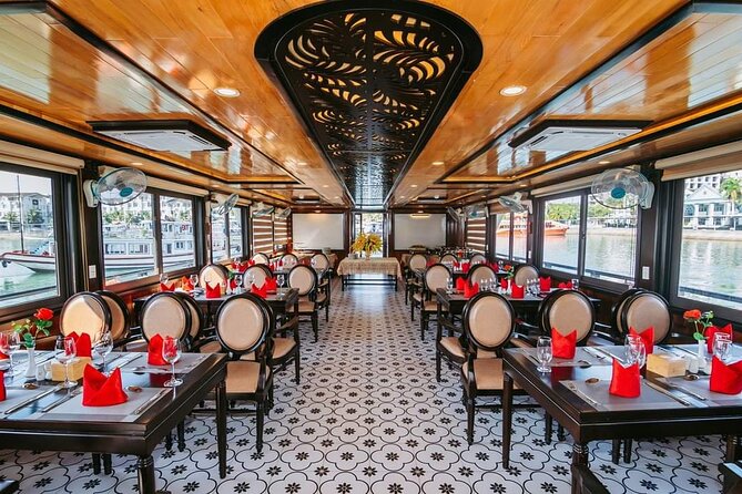 Ha Long Excursion 5 Stars Luxury Day Cruise From Tuan Chau Harbor - Logistics and Highlights