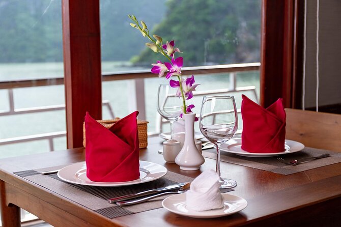 Amazing Sails Luxury Halong Bay Day Cruise From Hanoi Expressway - Cancellation Policy