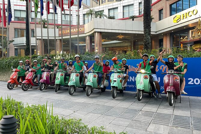 Hanoi After Dark Vespa Street Food Tour Train Street Live Music - Booking Information