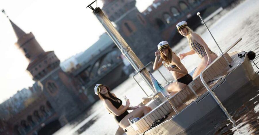 Berlin: Self-Drive Boat Experience With Bathtub