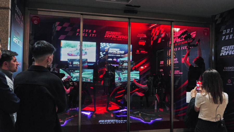 Car Racing Simulator at Casino Barcelona