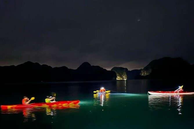 From Cat Ba: Sunset, Magical Bioluminescence Plankton Night Kayak - Good To Know