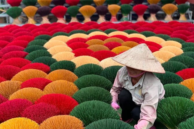 From Hanoi: Incense Village, Conical Hat and HaThai Art Tour - Good To Know