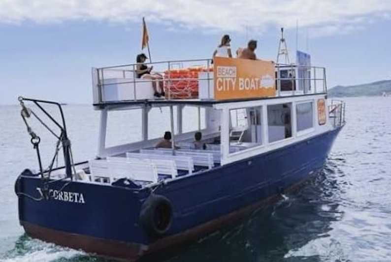 Ibiza: Boat Transfer to Playa Den Bossa and Figueretes