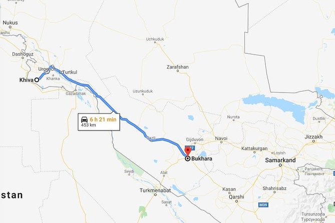 Khiva - Bukhara Transfer (450 Km) - Good To Know