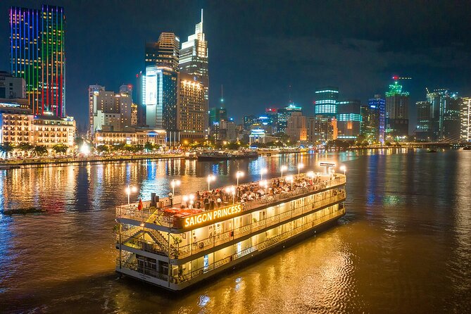 Luxury Dinner on Saigon Ben Thanh Princess Cruise With 3 Course - Good To Know